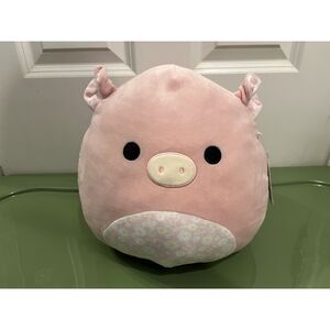 Squishmallows Peter the Pig 11" 2023 Limited Edition Floral Belly Plush - NWT